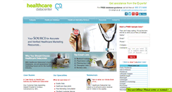 Desktop Screenshot of healthcaredatacenter.com